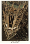 601956 Afbeelding van de lantaarn van de Domtoren (Domplein) te Utrecht, van boven naar beneden gefotografeerd vanuit ...